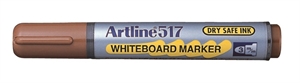 Marcador de quadro branco Artline 517 marrom